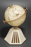 Ivory Plaskon Colonial ”New World” 158 Globe Radio - Loewy Design